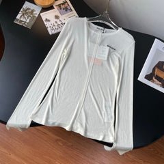 MIUMIU LONG-SLEEVE T-SHIRT STYLE 48