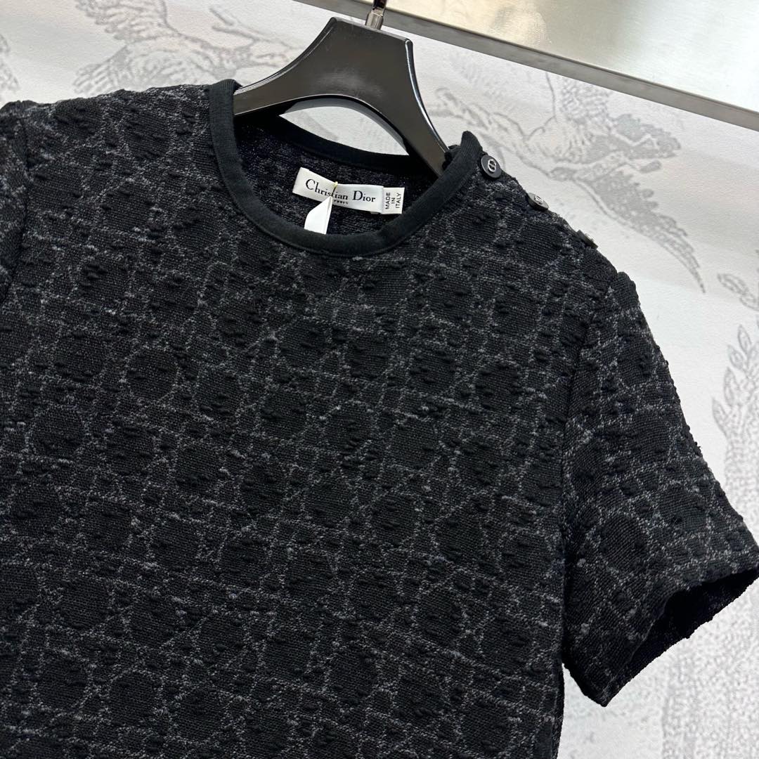 DIOR 25S SHORT-SLEEVE DRESS STYLE 205