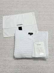 CC Lace Collar Dress White Cotton