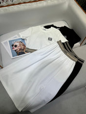 Loewe 25 Logo Embroidery Set Cotton