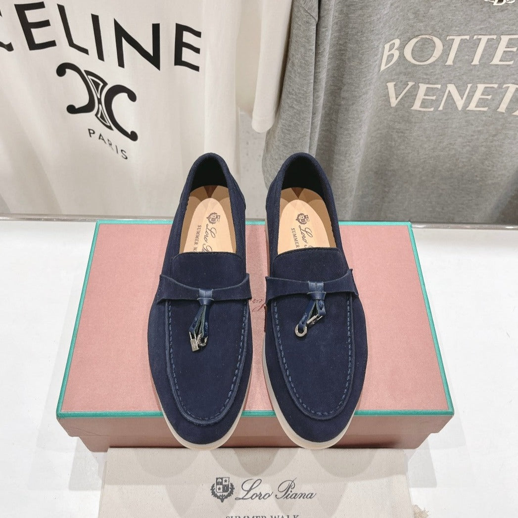 LP SUMMER CHARMS WALK LOAFERS DENIM SUEDE