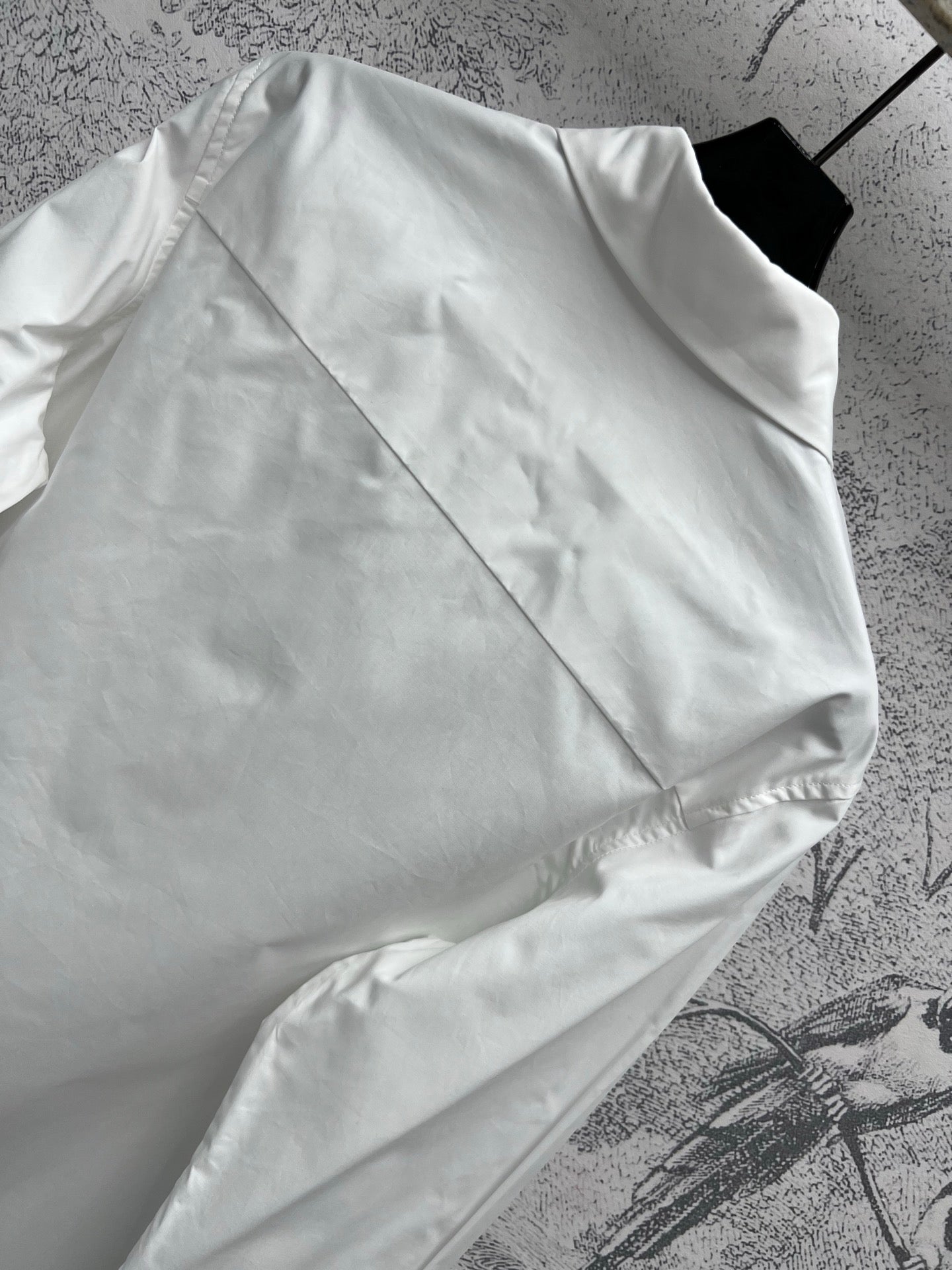 Loewe Logo Embroidered Shirt White Cotton