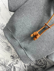 Loewe 25 Sweatshirt Suit Gray Cotton