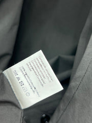 Loewe 25 Wrinkled Lace-up Shirt Black Cotton