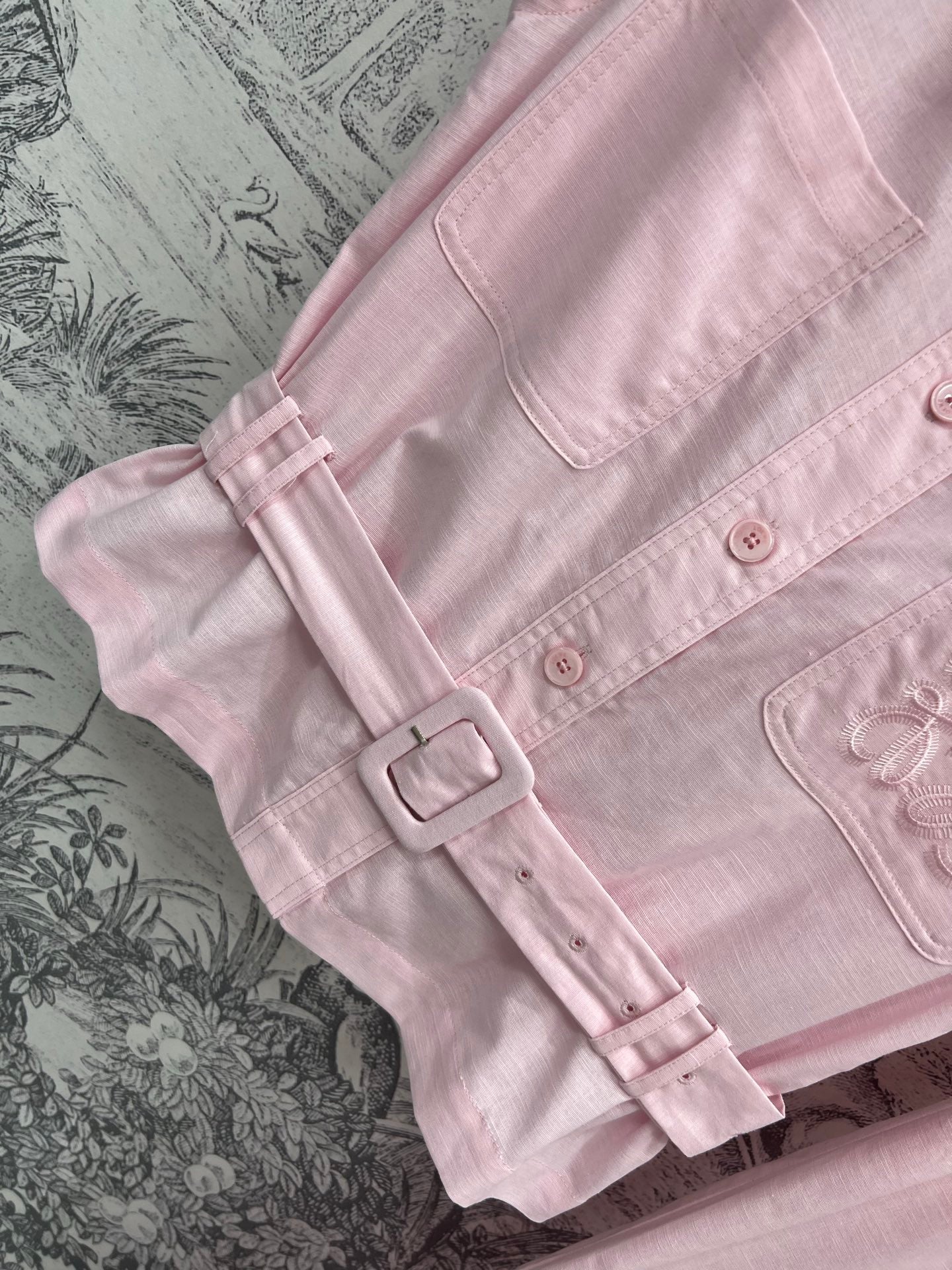 Loewe 25 Vest Suit Cotton Linen