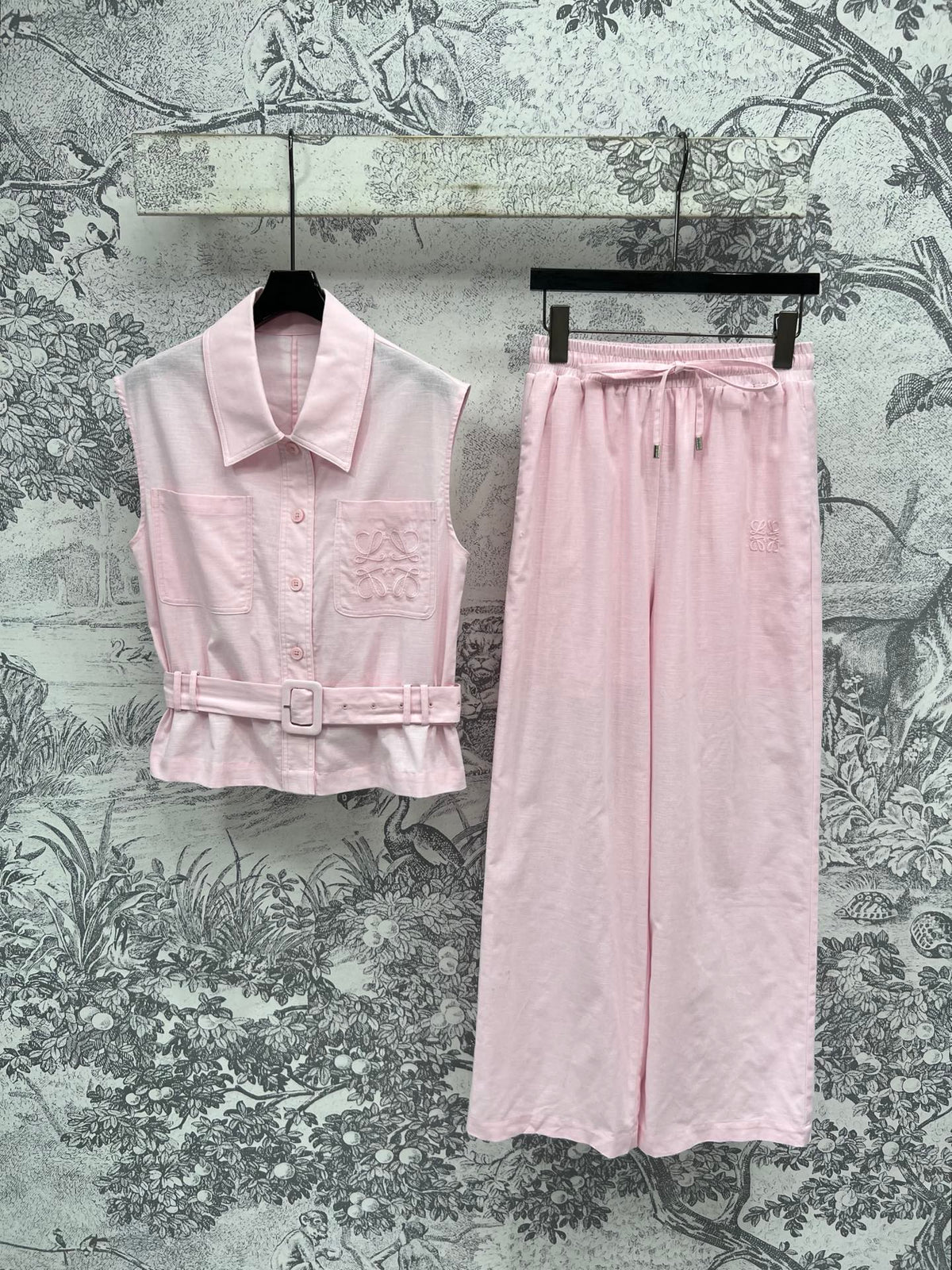 Loewe 25 Vest Suit Cotton Linen