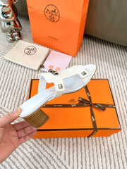 INVINCIBLE 50 SANDAL IN WHITE CALFSKIN