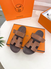 KOS CLOG IN BRONZE BROWN CALFSKIN