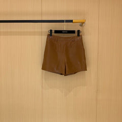 GUCCI LEATHER SHORTS 276973
