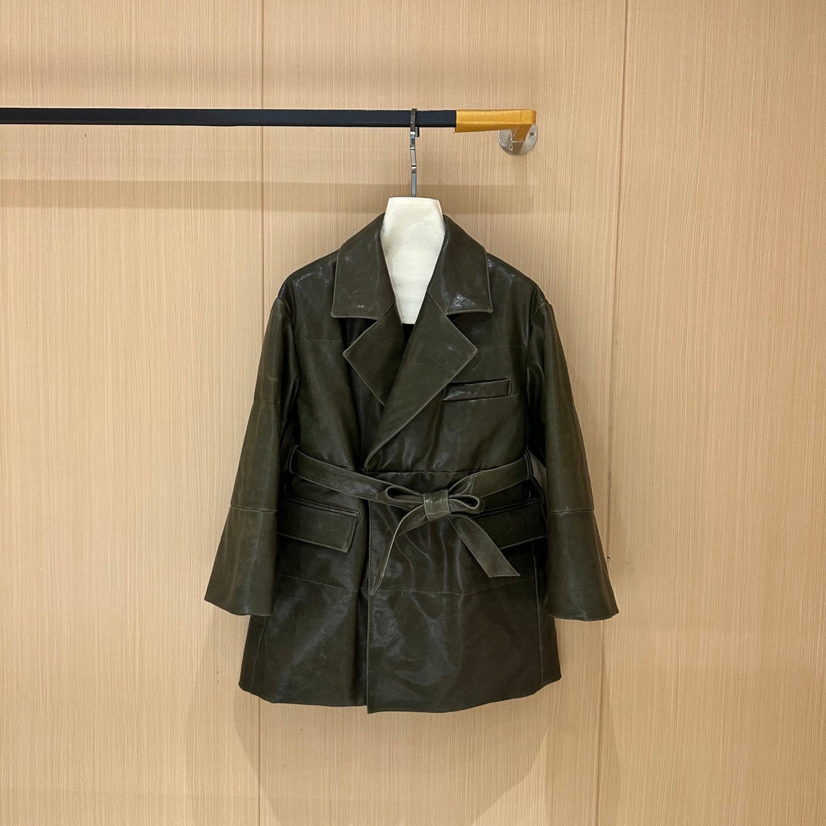 MAX MARA 25S LEATHER JACKET 046