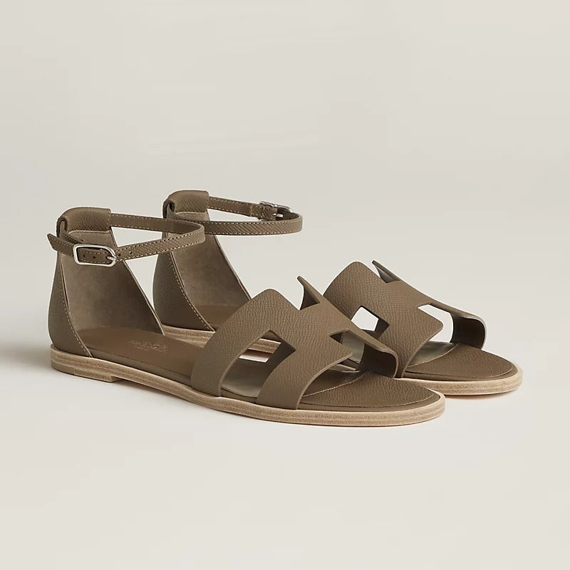 SANTORINI SANDAL ETOUPE