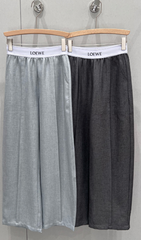 Loewe 25 Print Ribbed Waist Trousers Cotton