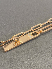 HM KELLY CHAINE CHOKER DROP NECKLACE