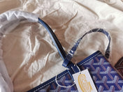 MINI HOBO BOHEME 38CM BLUE CANVAS