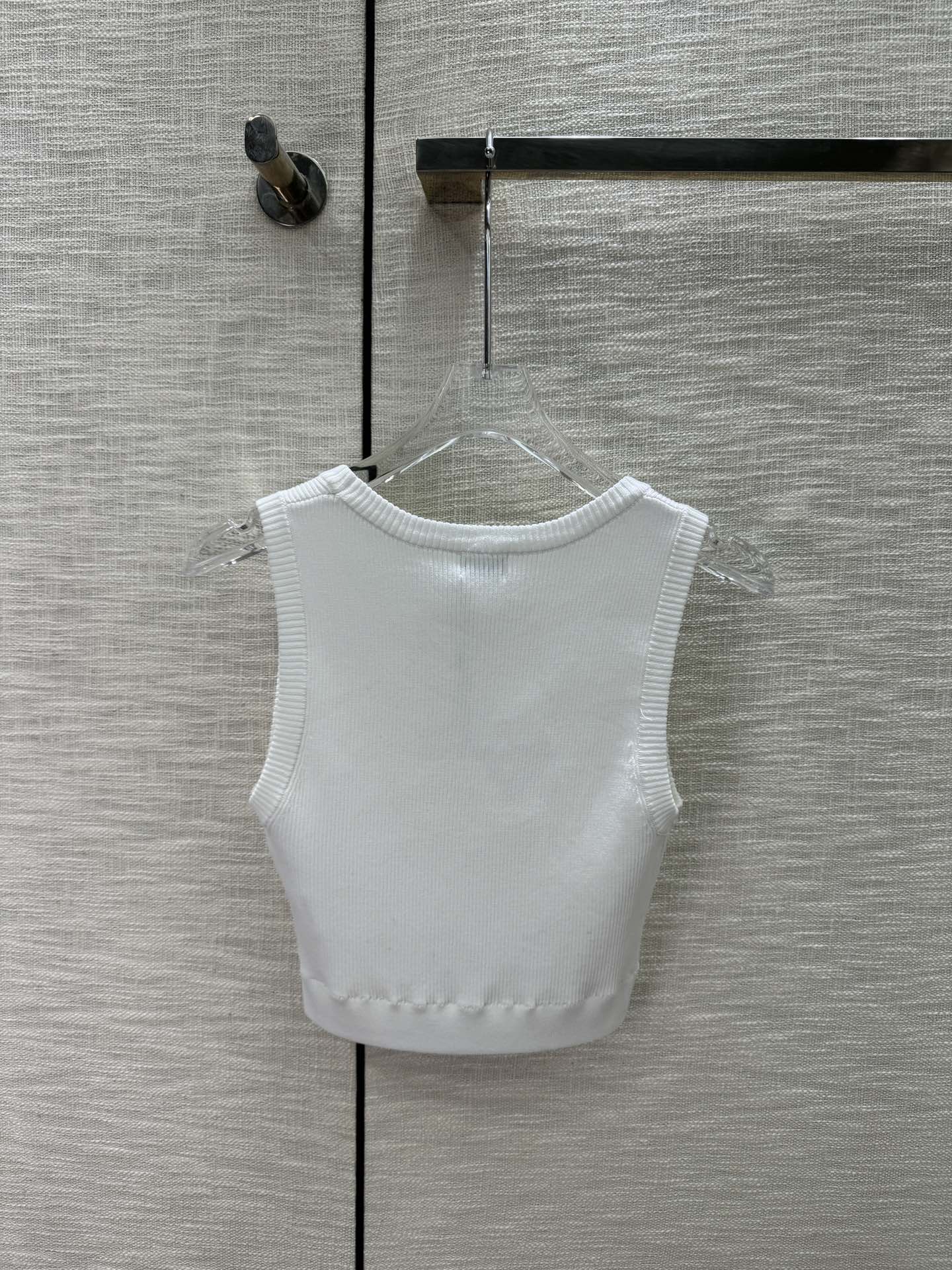 Loew Cropped Anagram Tank Top