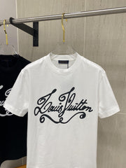 LV T-SHIRT IN WHITE COTTON 239617