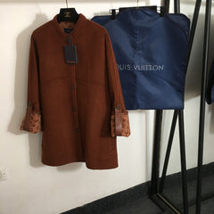 LV 25S BELTED WOOL COAT 0147