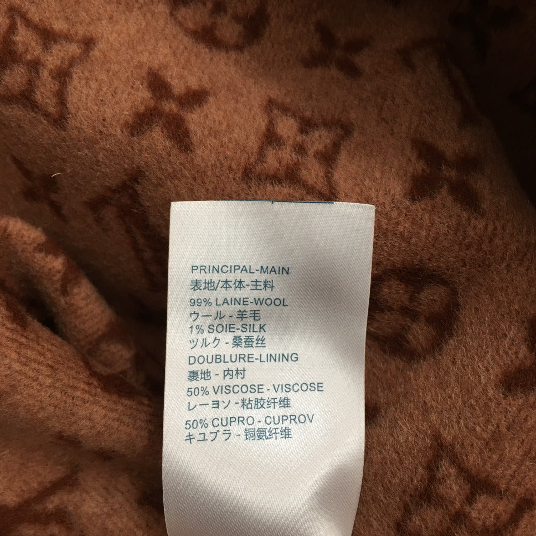 LV 25S BELTED WOOL COAT 0147